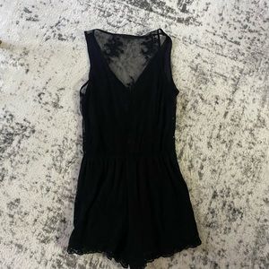 Express black romper